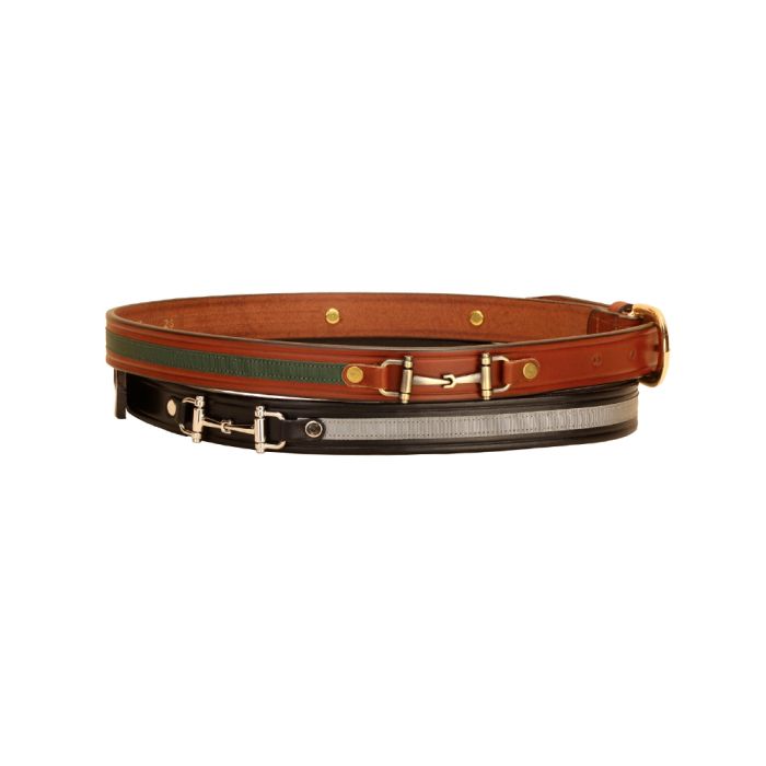 Tory 1" Barrel Dee Bit Belt w/ Ribbon