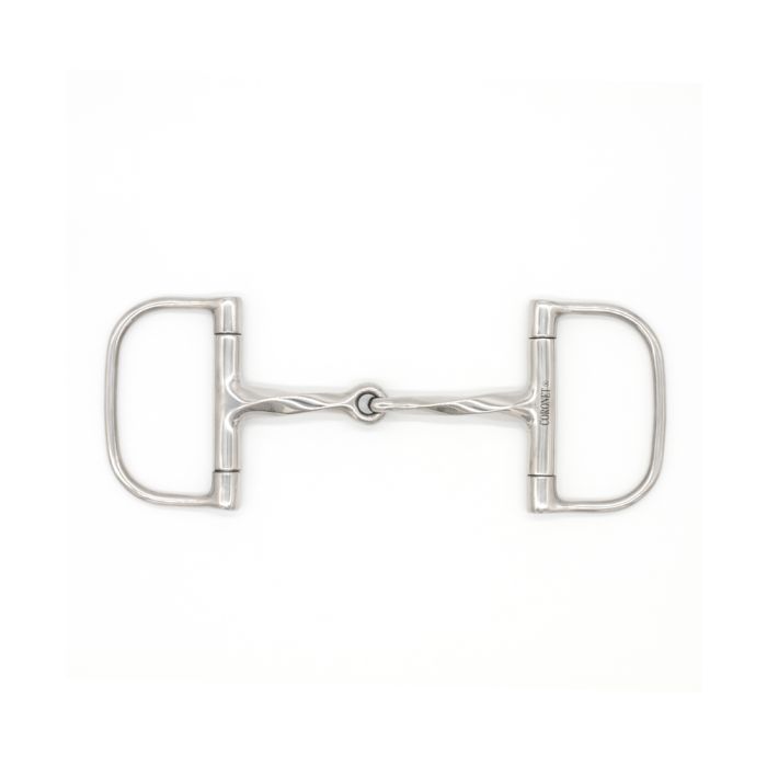 Barrel Dee Slow Twist Snaffle Bit - Pony