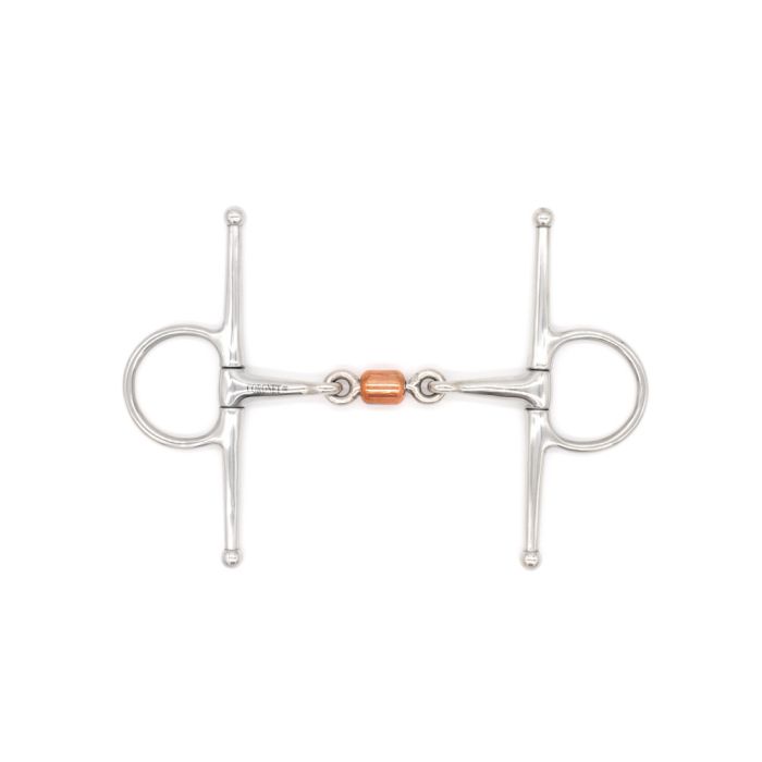 Full Cheek Jointed Bit with Copper Roller