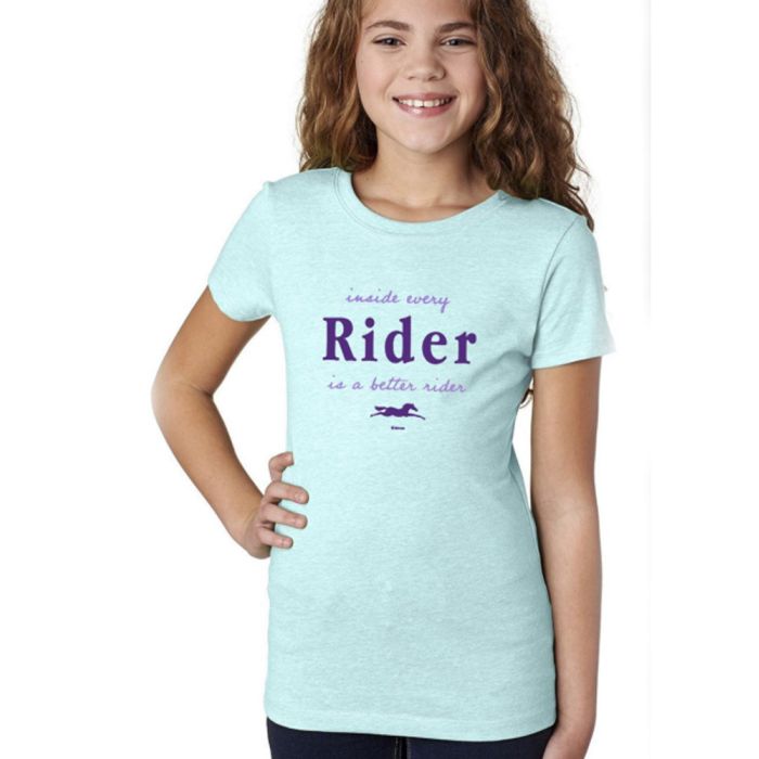 Stirrups Girls Fitted Short Sleeve Tee - 2024