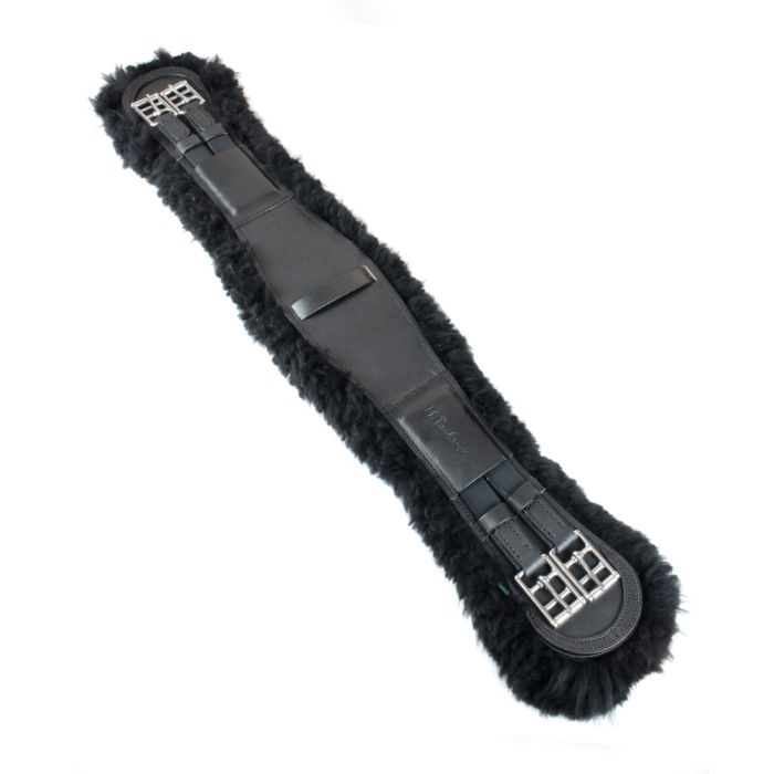 M. Toulouse Dressage Girth with Removable Velcro Sheepskin