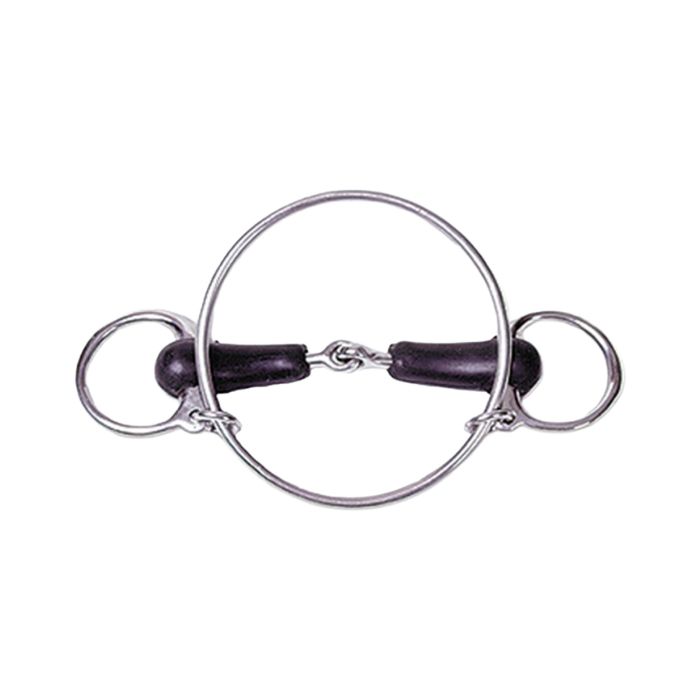 Jack's Dexter Rubber Mouth Ring Racing Bit