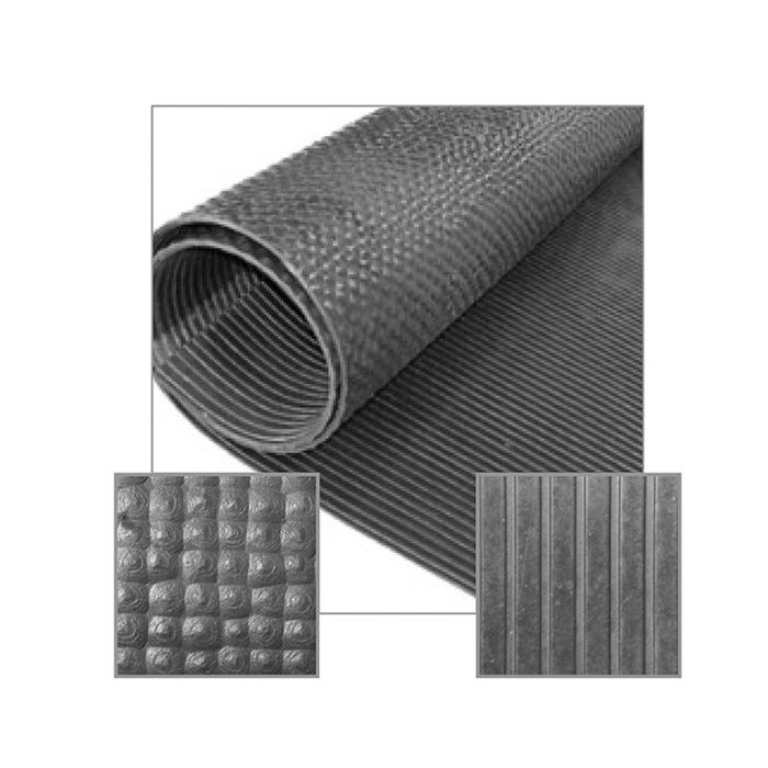 Little Giant Rubber Utility Mat - 1/4 Thick (4' X 8')