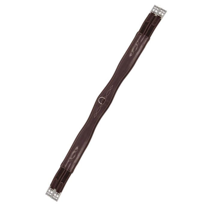 Atherstone Leather Overlay Girth