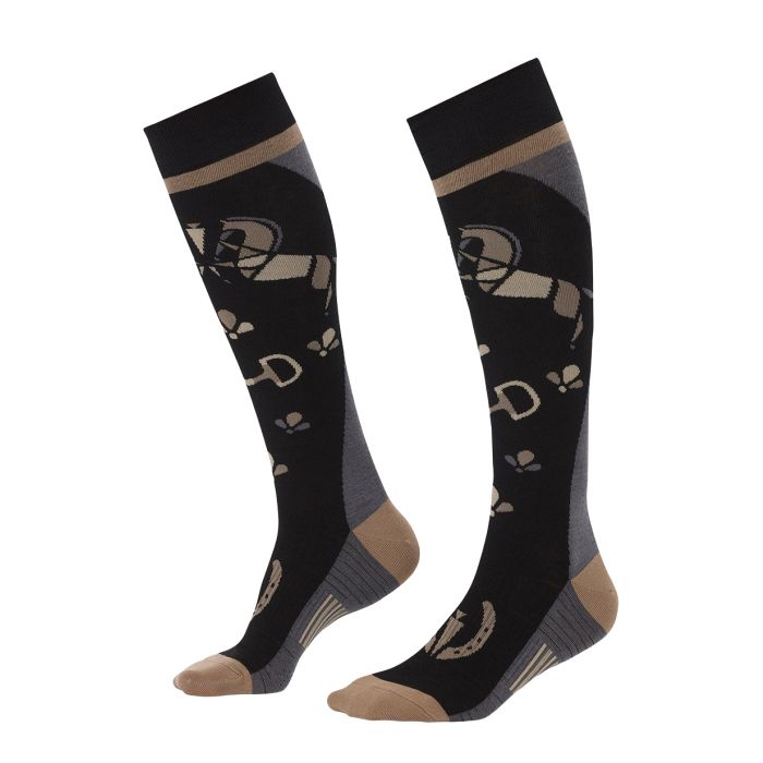 Kerrits Ladies Happy Horse Wool Knee-Hi Socks