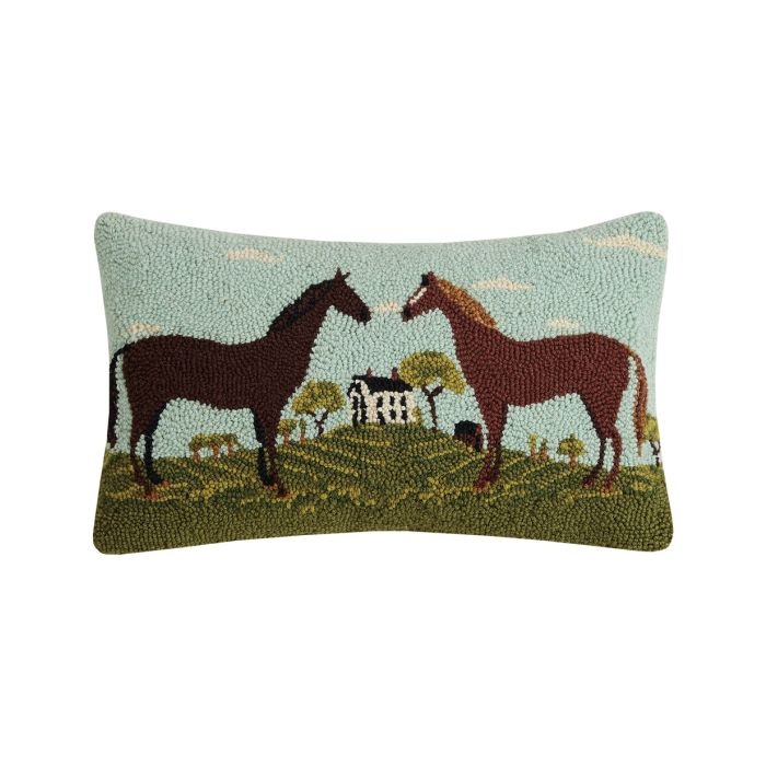 Peking Handcraft Hook Pillow with Poly Filler (12 x 20)