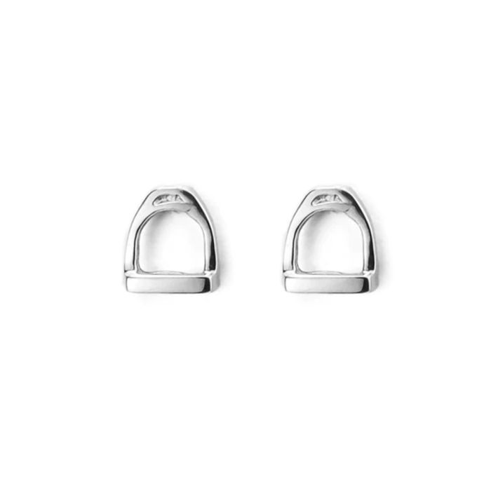 Loriece Small English Stirrup Earrings