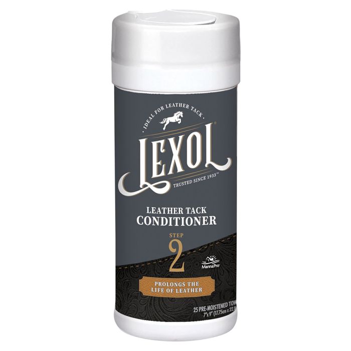 Lexol Leather Tack Conditioner Quick Wipes (25 ct)