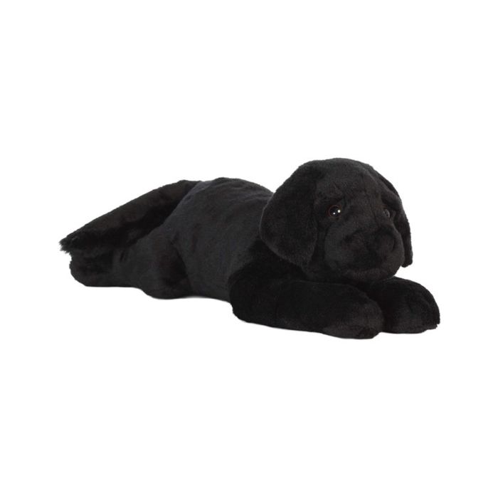 Aurora Super Flopsie 28" Black Labrador