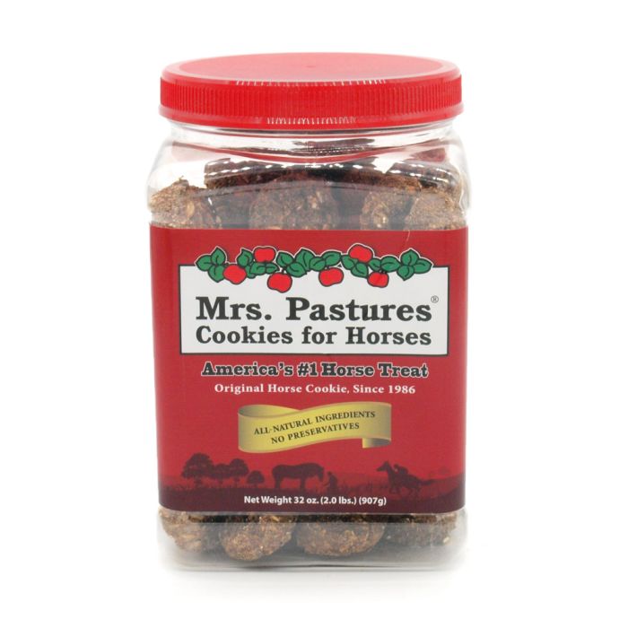 Mrs. Pastures Cookies for Horses 32oz Jar