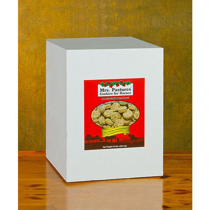 Mrs. Pastures Cookies for Horses 50lb Box