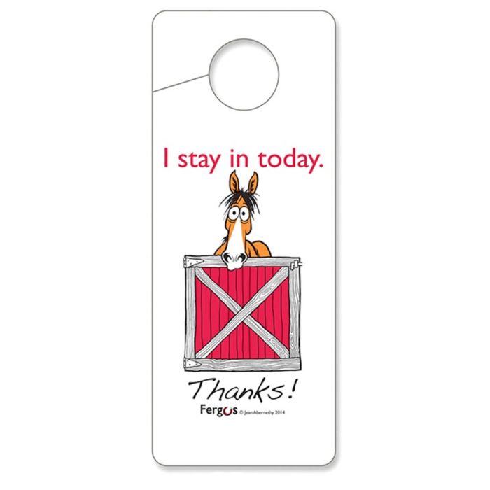 Jack's Hanging Stall Door Sign