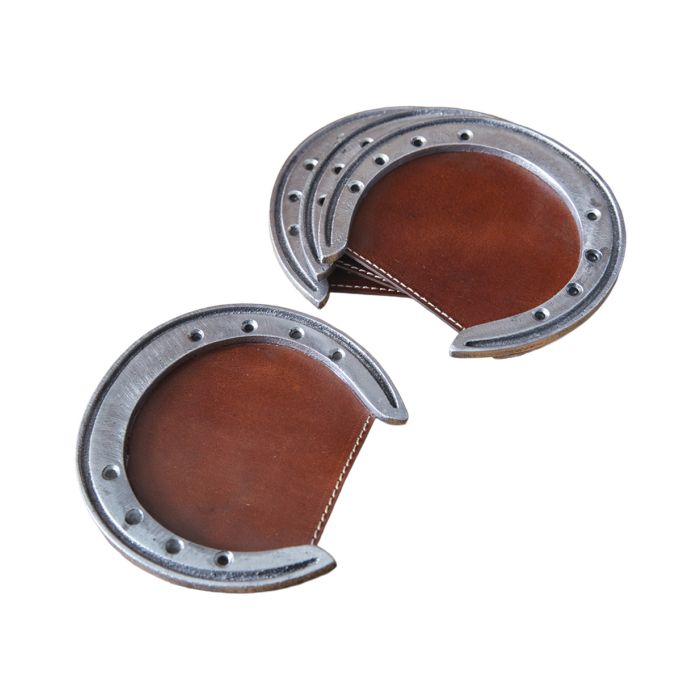 Horseshoe Coasters - Set of 4