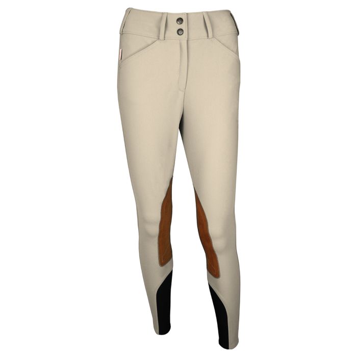 Tailored Sportsman Girls Techlight Low Rise Front Zip Bootsock Breech - Clarino