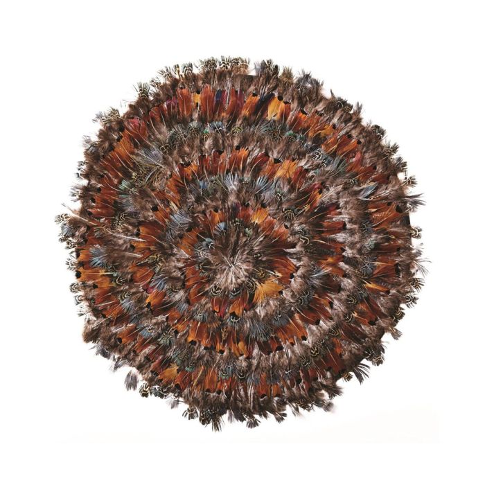 Pheasant Park Set of 6 Round Decorative Mats