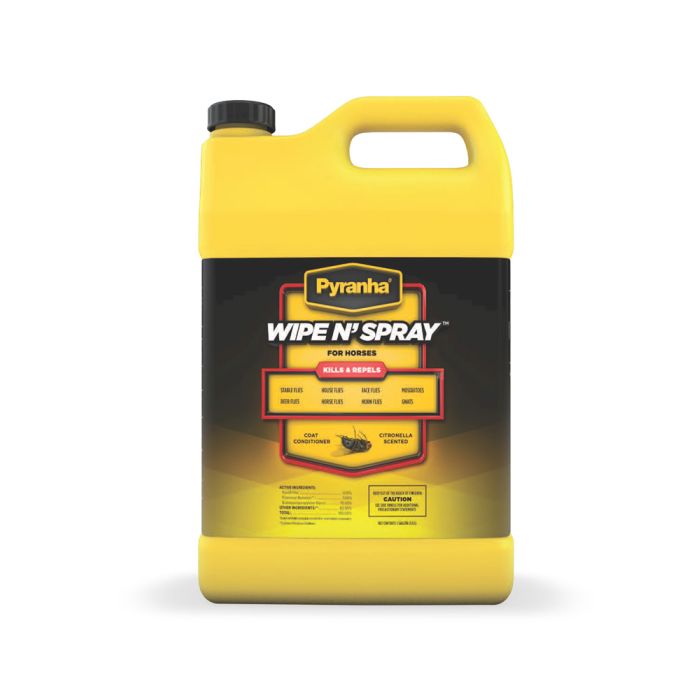 Pyranha Wipe N' Spray Equine Gallon