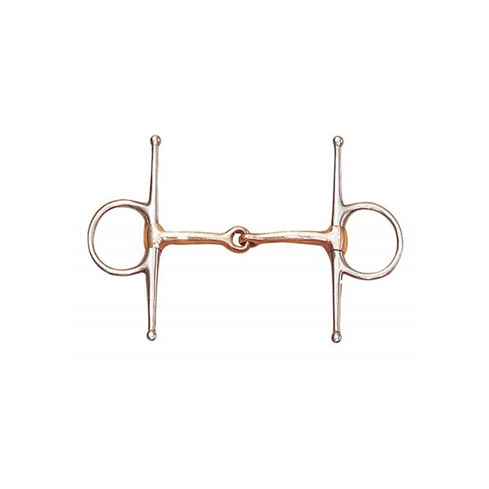 Centaur SS Med Weight Cooper Full Cheek Snaffle