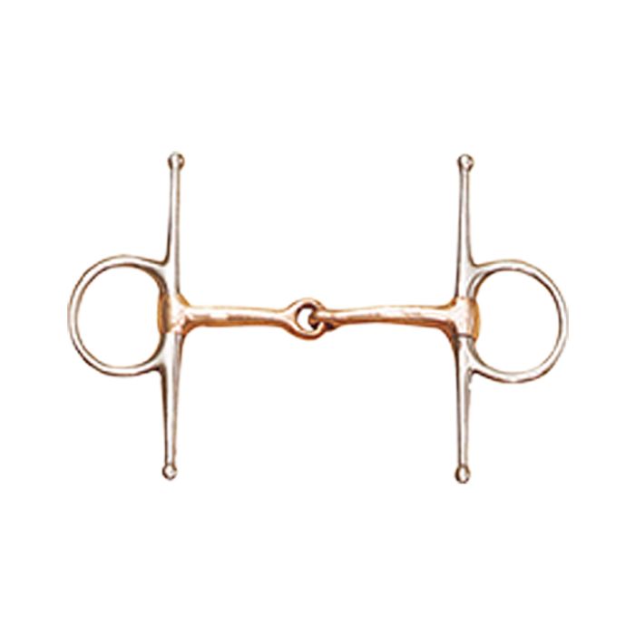 Centaur® SS Med Weight Cooper Full Cheek Snaffle