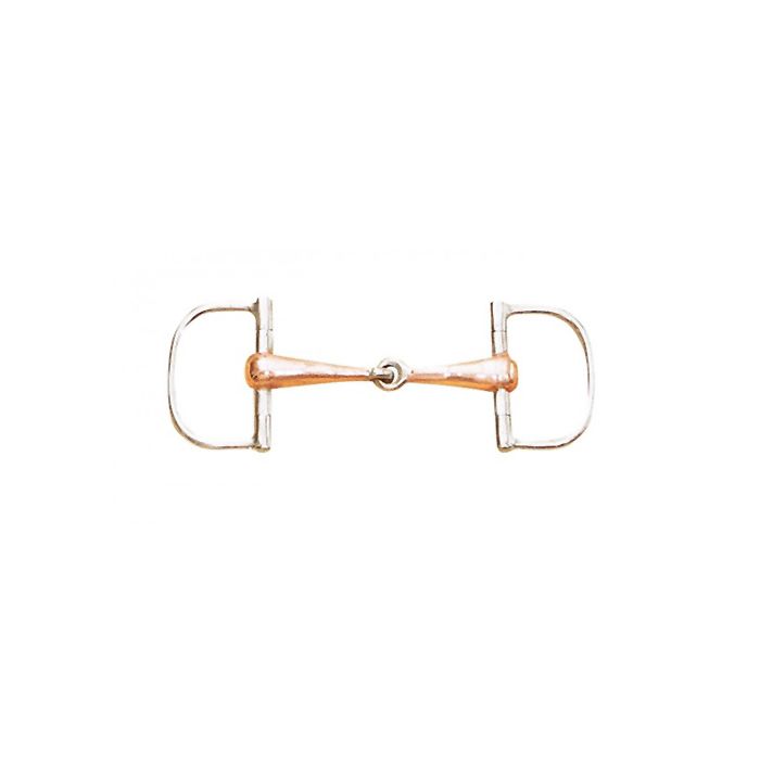 Centaur SS Copper Mouth D-Ring Snaffle