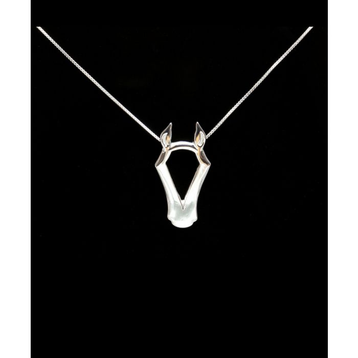 Loriece Horse Head Slide Necklace