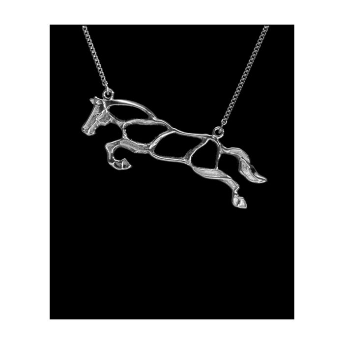 Loriece Jumper Silhouette Necklace