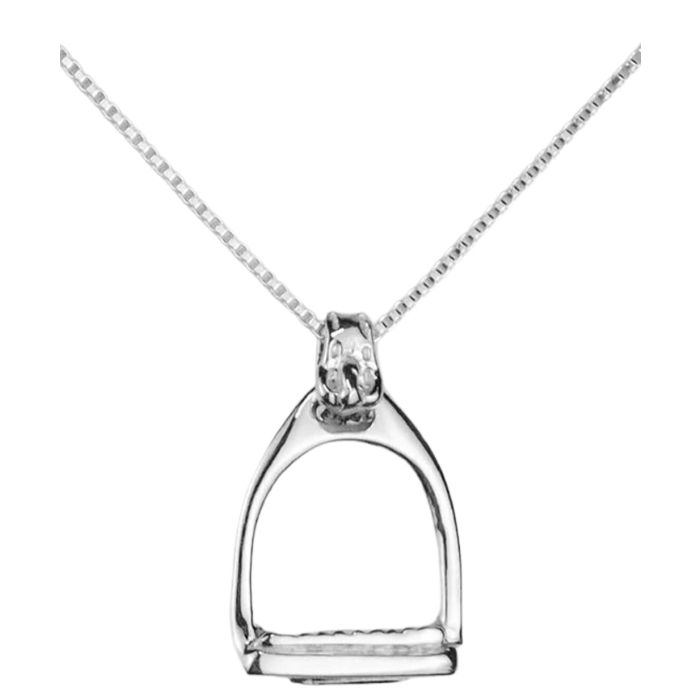 Loriece English Stirrup Horse Necklace