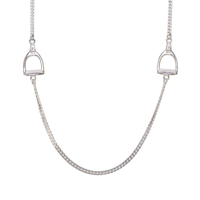 Loriece Double English Stirrup Horse Necklace