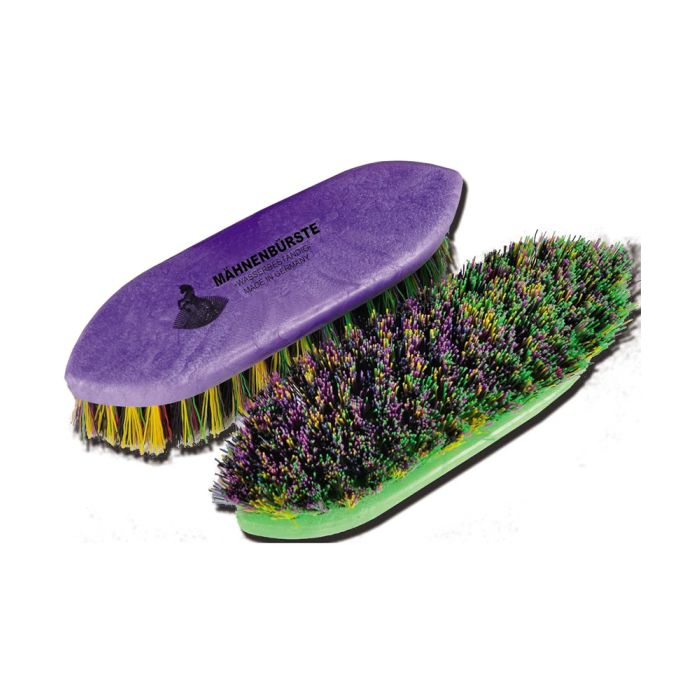 Haas Multi Color Mane Brush - Assorted Colors (3cm Bristles)