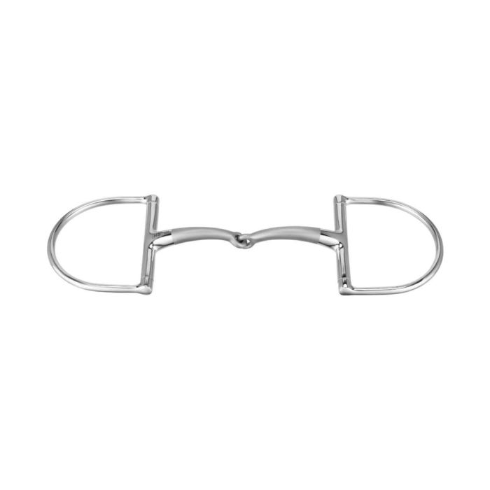 Sprenger Satinox D-Ring Single Jointed Snaffle Bit With 90MM Rings