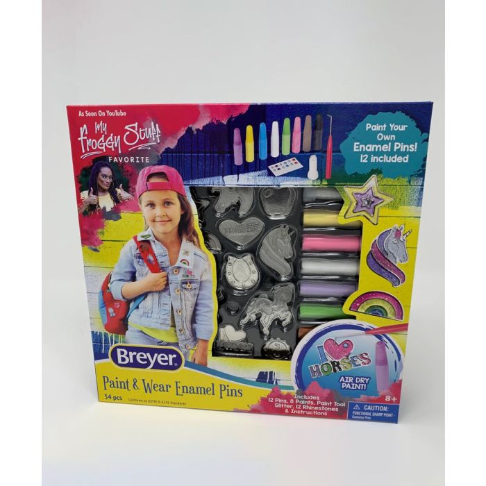 Breyer Paint & Wear Enamel Pins