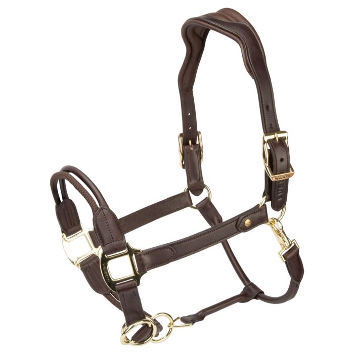 Shires Velociti Control Lusso Soria Rope Leather Halter