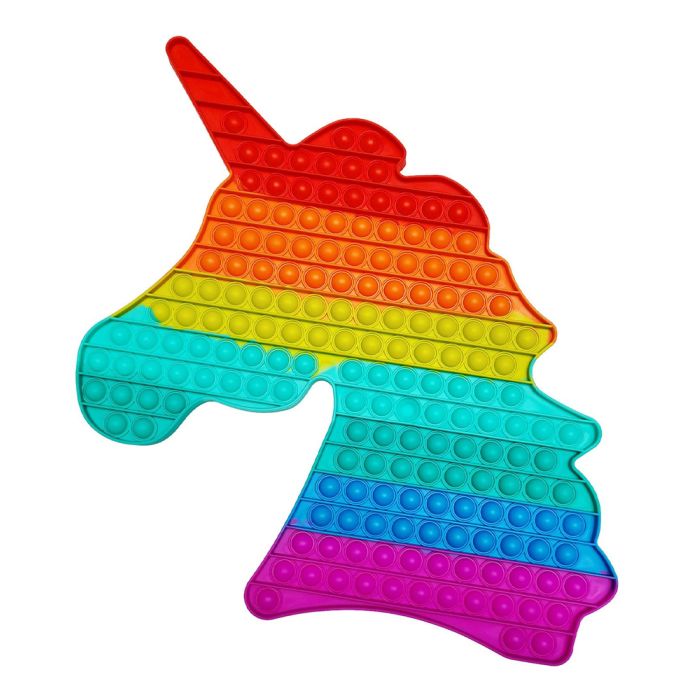 Rainbow Unicorn Giant Bubble Popper