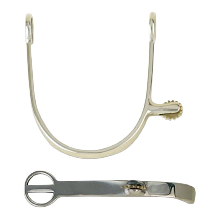 Centaur® Ladies Stainless Steel Side 9-Point Rowel Spur