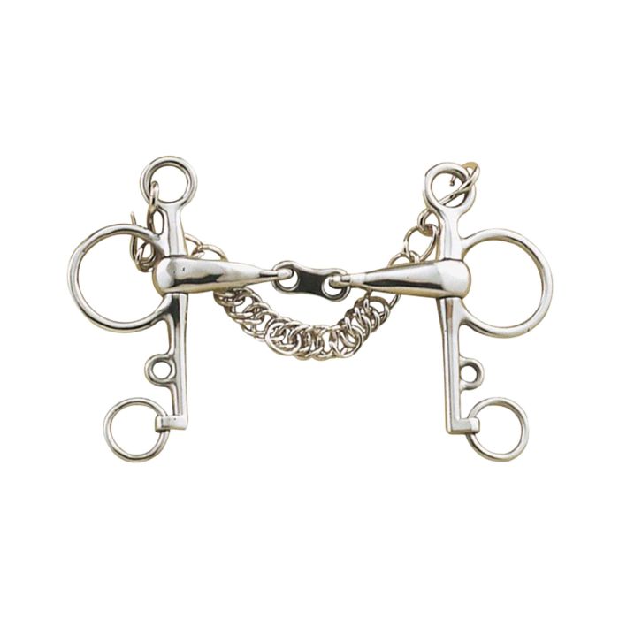 Centaur® French Mouth Pelham with Chain