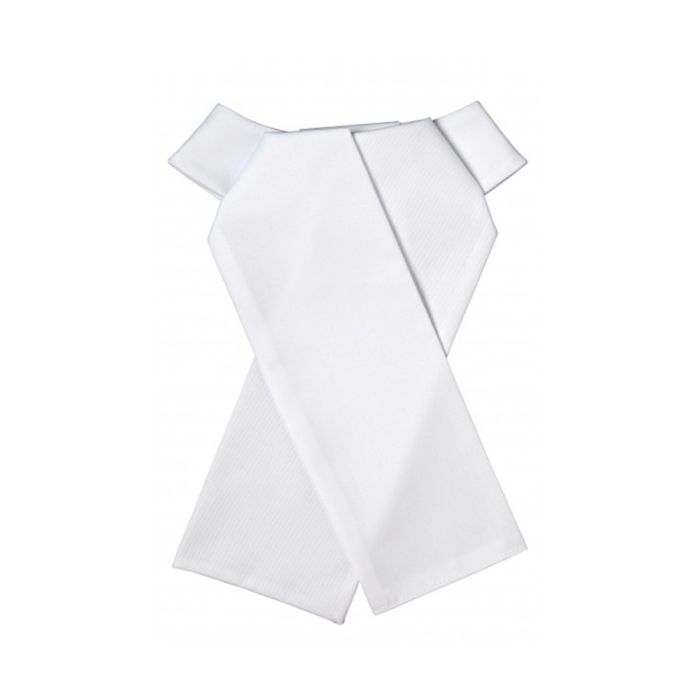 Ovation European Collection Cotton Twill Ready Tied Stock Tie