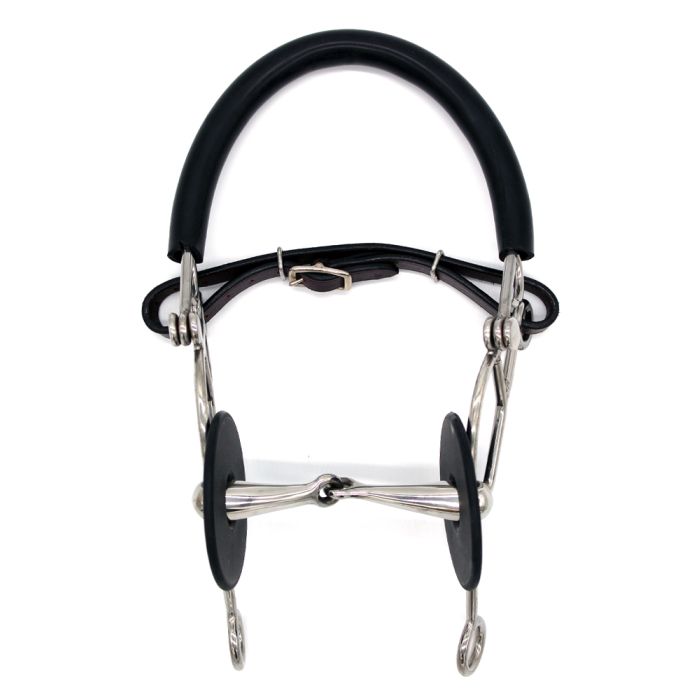 Hackamore Jointed Metal Mouth Stainless Steel Bit