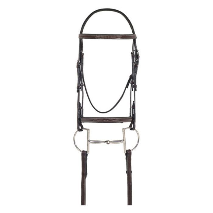 Ovation Fancy Raised Comfort Crown Padded Bridle