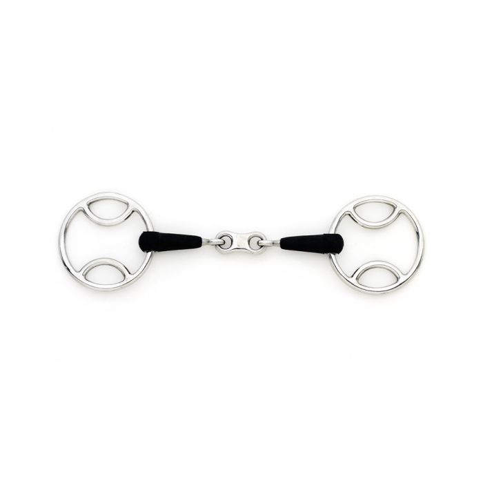 Centaur Eco Pure French Link Rubber Mouth Loop Ring Gag