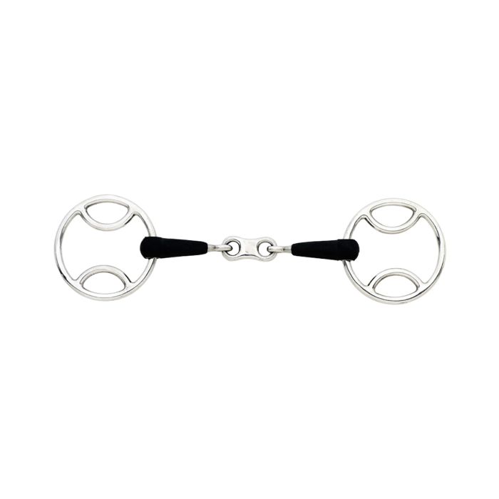 Centaur® Eco Pure French Link Rubber Mouth Loop Ring Gag