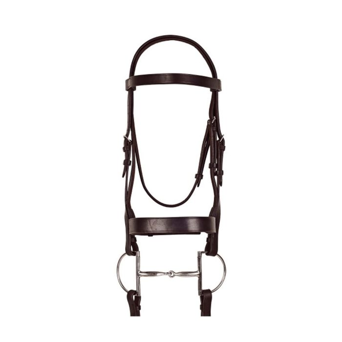Ovation Classic Wide Hunt Bridle with Laced Reins