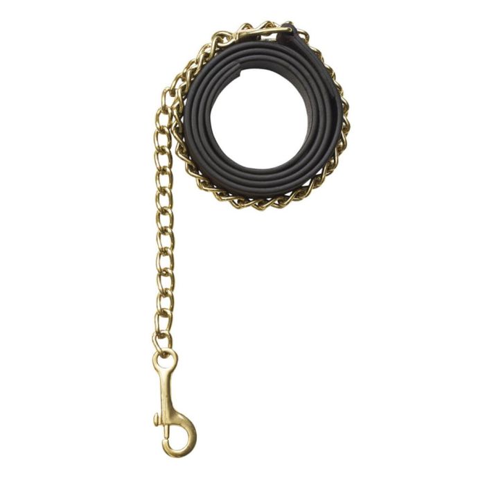 Ovation Leather Richtan Lead Shank With Chain