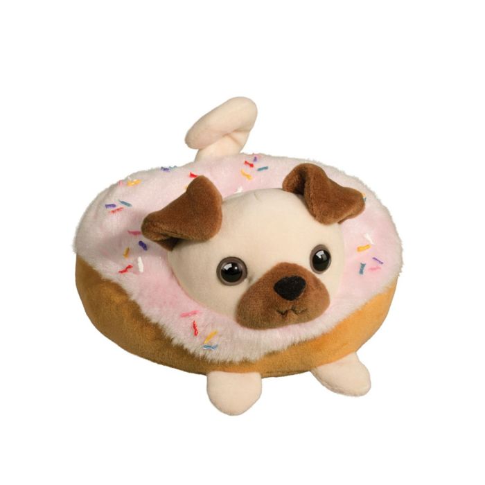 Douglas Toy Pug Donut Macaroon