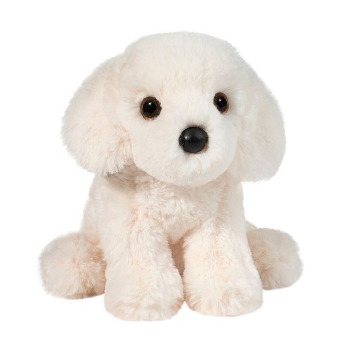 Douglas Toy Mini Snowie Soft White Retriever