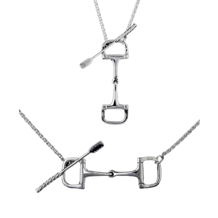 Loriece Dee Bit Toggle Crop Necklace