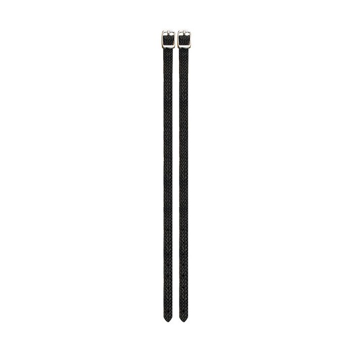 Perri's Braided Nylon Spur Straps - Black