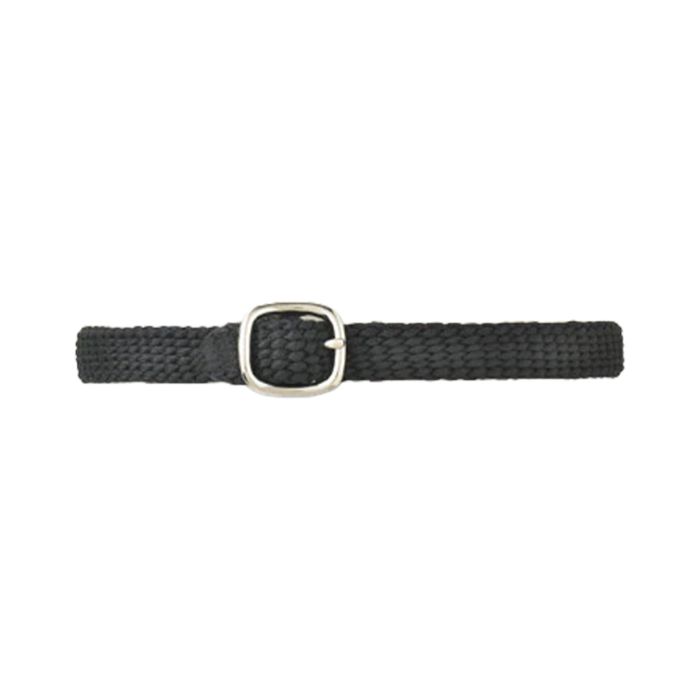 Camelot Braided Nylon Spur Straps - Black