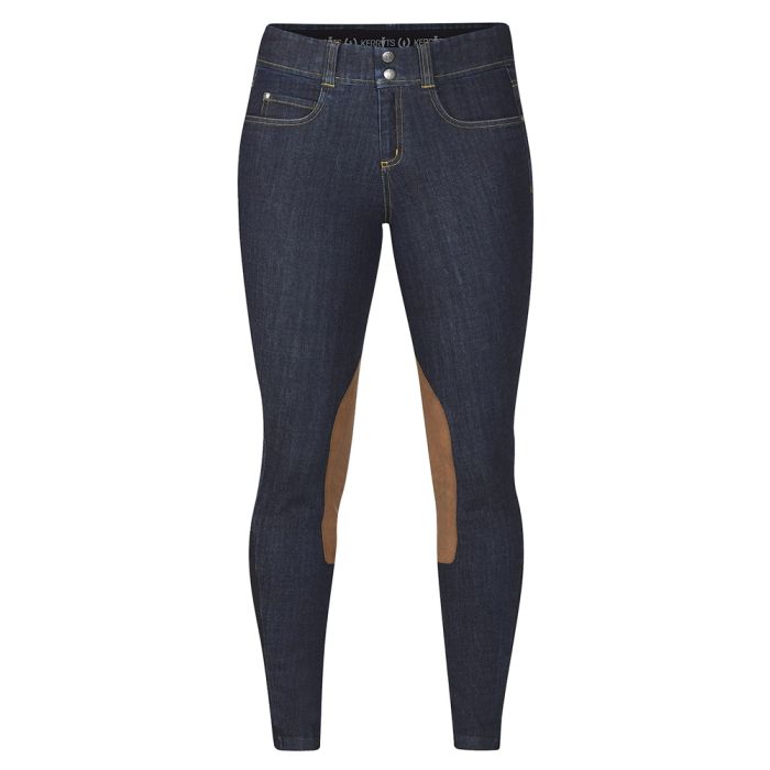 Kerrits Stretch Denim Knee Patch Breech