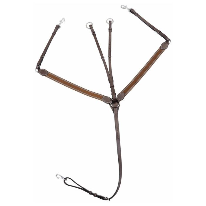 HDR Elastic Breastplate Martingale with Running Attachment