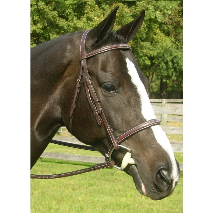 Red Barn Sovereign Fancy Raised Padded Hunter Bridle