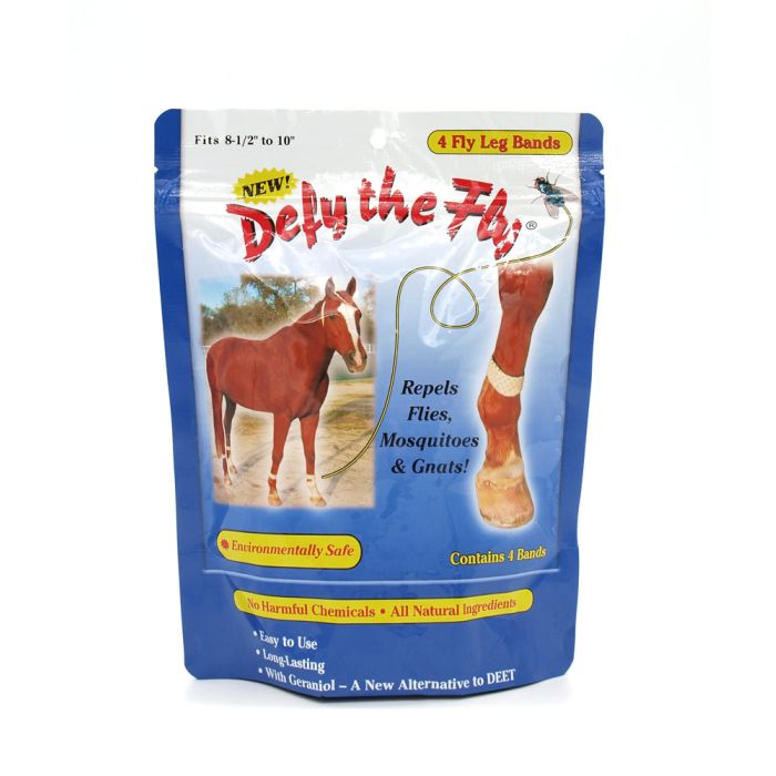 Defy the Fly Horse Leg Bands set of 4